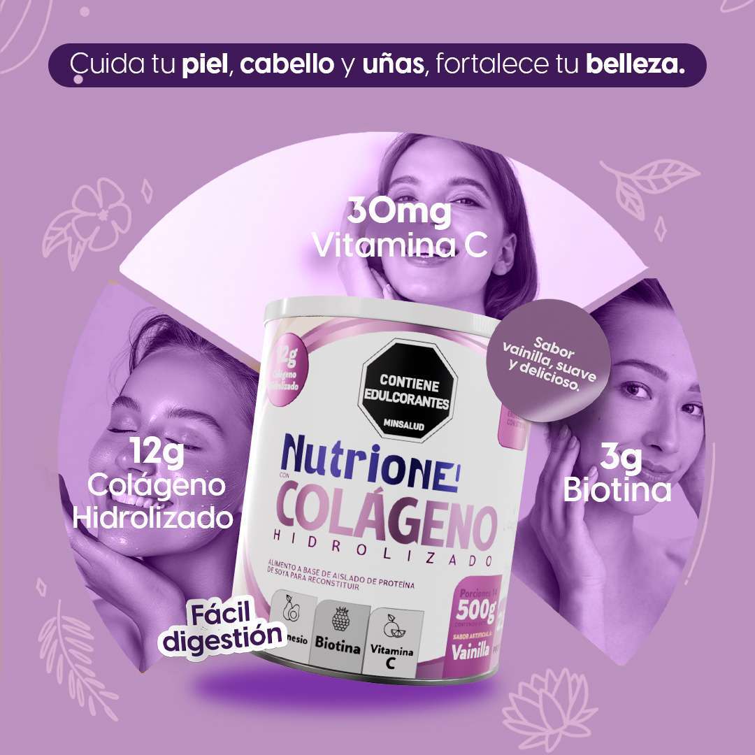 Nutrione con Colágeno Hidrolizado 500g – Naturlab